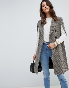 Кейп в клетку ASOS DESIGN-Мульти
