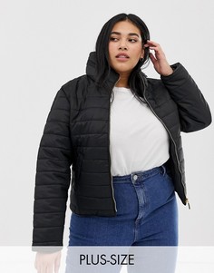 Дутая куртка AX Paris plus-Темно-синий