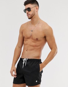 Черные базовые шорты для плавания New Look-Черный