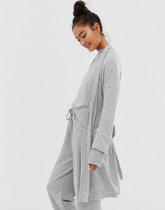 Легкий серый халат Loungeable