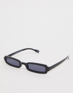 Квадратные очки ASOS DESIGN-Черный