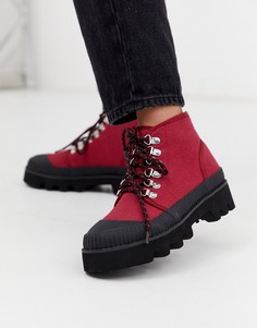 Походные ботинки ASOS DESIGN Astound-Красный