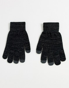 Серые перчатки для сенсорных гаджетов Accessorize OPP-Серый