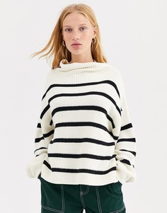 Джемпер в полоску Soaked In Luxury-Мульти