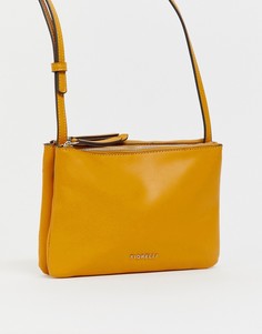 Большая сумка через плечо горчичного цвета Fiorelli bunton-Желтый