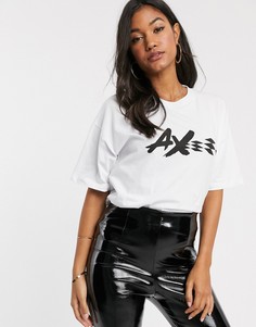 Oversize-футболка с логотипом ASOS DESIGN-Белый