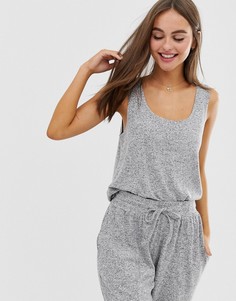 Супермягкая майка ASOS DESIGN mix & match-Серый