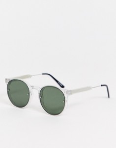 Круглые солнцезащитные очки Spitfire-Очистить