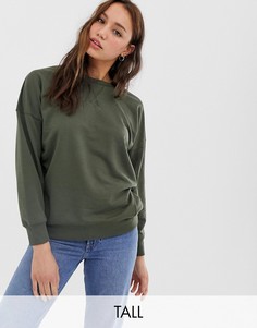 Свитшот New Look Tall-Зеленый