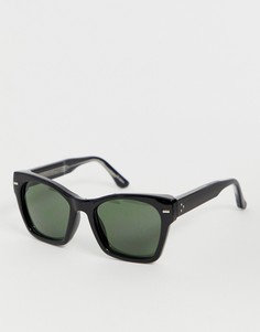 Черные квадратные солнцезащитные очки Spitfire-Черный