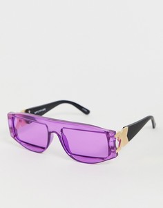 Розовые солнцезащитные очки в квадратной оправе Spitfire VHX-Розовый