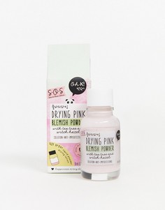 Розовая сухая пудра для проблемной кожи Oh K! - SOS-Бесцветный