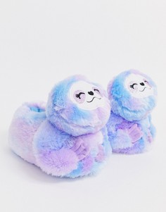 Сиреневые слиперы с эффектом омбре ASOS DESIGN Zena-Фиолетовый