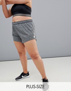 Серые шорты Nike Training Plus Dry - 5 дюймов-Черный