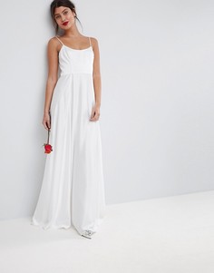Платье макси ASOS EDITION Wedding-Белый