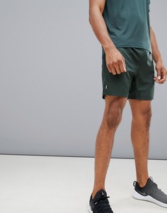 Темно-зеленые шорты New Look SPORT-Зеленый