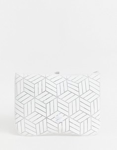 Чехол для ноутбука с геометрическим 3D узором adidas Originals-Белый