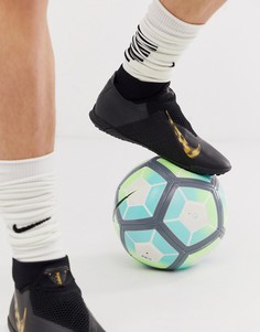 Черные бутсы Nike Football phantom vision astro turf-Черный