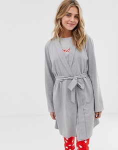 Комбинируемый халат ASOS DESIGN-Розовый
