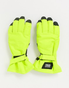 Перчатки ASOS 4505-Желтый