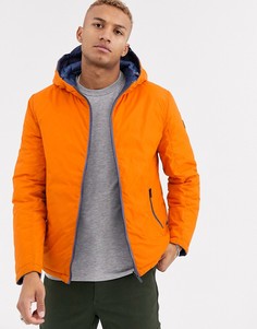 Оранжевая двусторонняя дутая куртка Celio-Оранжевый