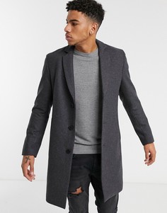 Серое пальто Esprit-Серый