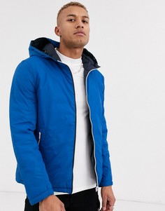 Синяя двусторонняя дутая куртка Celio-Синий