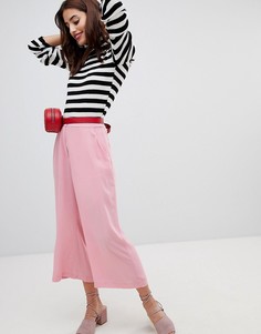 Расклешенные кюлоты NA-KD-Розовый