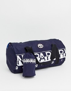 Синяя сумка дафл вместимостью 48 л Napapijri Bering-Синий