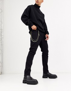 Золотистая цепочка на джинсы со змеей ASOS DESIGN-Золотой