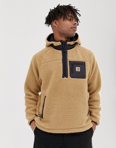 Коричневый флисовый топ Carhartt WIP