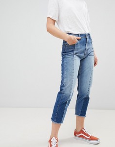 Укороченные джинсы бойфренда Pepe Jeans-Синий