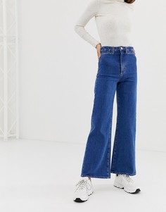 Широкие джинсы Abrand-Синий