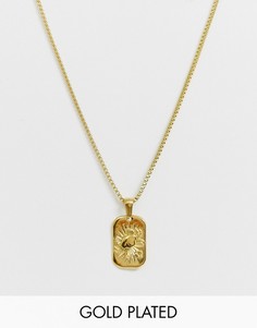 Позолоченное ожерелье с подвеской \"Рак\" Image Gang-Золотой