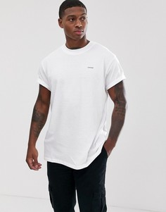 Oversize-футболка с принтом "Limited" на груди Night Addict-Белый