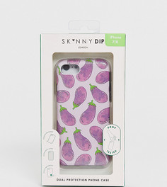 Эксклюзивный чехол для iPhone с баклажанами Skinnydip-Фиолетовый