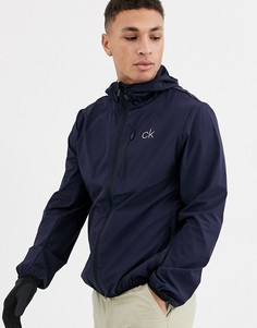 Темно-синяя куртка Calvin Klein Golf-Черный