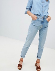Джинсы в винтажном стиле с завышенной талией MiH Jeans-Синий