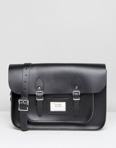 Черная сумка-сэтчел 14\" Leather Satchel Company-Черный