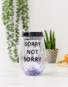 Дорожный стакан с надписью \"sorry not sorry\" Fisura-Мульти