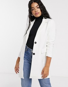 Строгое пальто JDY Inell-Белый