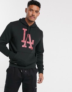 Черный худи \"MLB Los Angeles Dodgers\" New Era