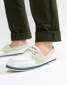 Белые мокасины Sperry-Белый