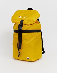 Рюкзак горчичного цвета с клапаном Champion-Желтый
