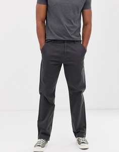 Серые чиносы с широкими штанинами Only & Sons-Темно-синий