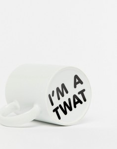 Кружка с надписью "Im a Twat" Thumbs Up-Мульти