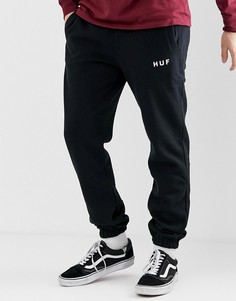 Черные джоггеры с логотипом HUF Original-Черный