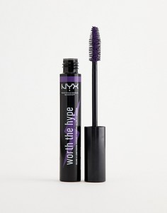 Тушь для ресниц NYX Professional Makeup Worth The Hype Color - Фиолетовый