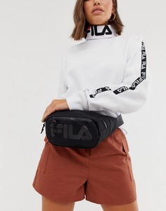 Черная сумка-кошелек на пояс с логотипом Fila Hunter-Черный