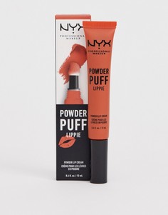 Крем для губ NYX Professional Makeup Powder Puff Lippie Powder - Teachers Pet-Коричневый цвет